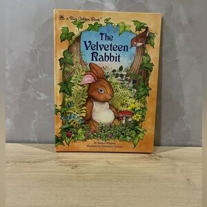 🌿✨ The Velveteen Rabbit — Big Golden Book (1990) — $10